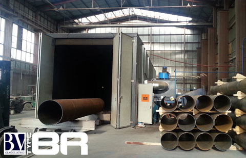 Shotblasting rooms